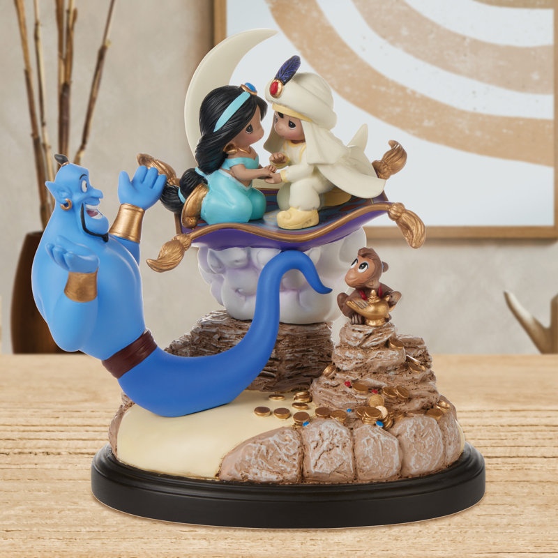 Precious Moments A World of Adventure Disney Aladdin Resin Musical